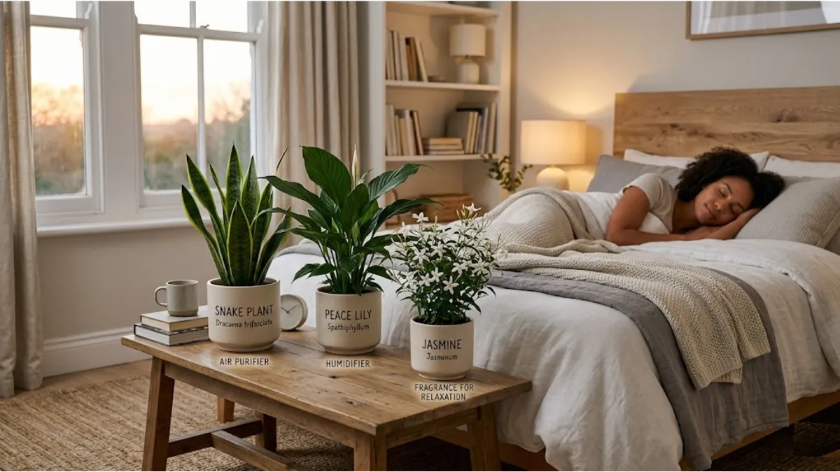 Best Bedroom Plants for Better Sleep (Science-Backed Choices That Actually Work)