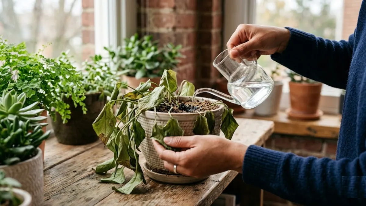 “Why Your Indoor Plants Suddenly Stop Growing in Winter (And the Surprisingly Simple Fixes Most People Miss)”