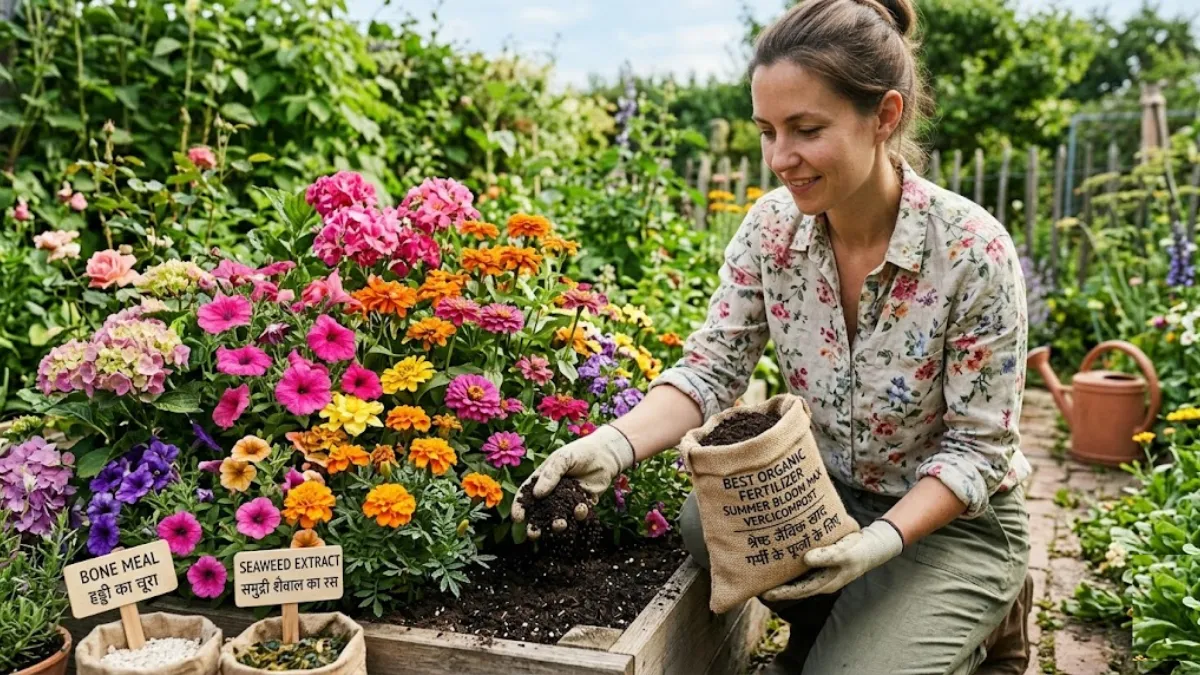 Best Organic Fertilizers for Flowering Plants in Summer (Make Them Bloom Like Crazy!)