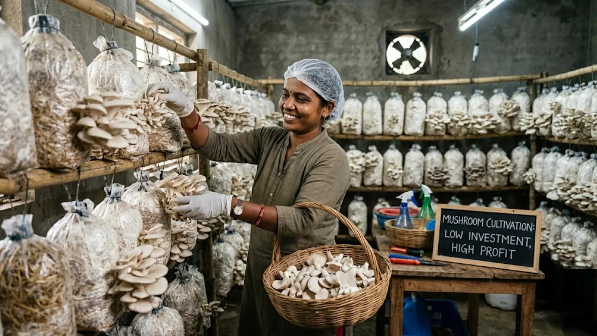 Mushroom Cultivation: Low Investment, High Profit Business Guide