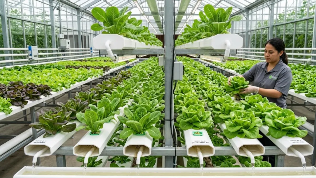 Hydroponic Lettuce Farming: Fresh Greens Without Soil
