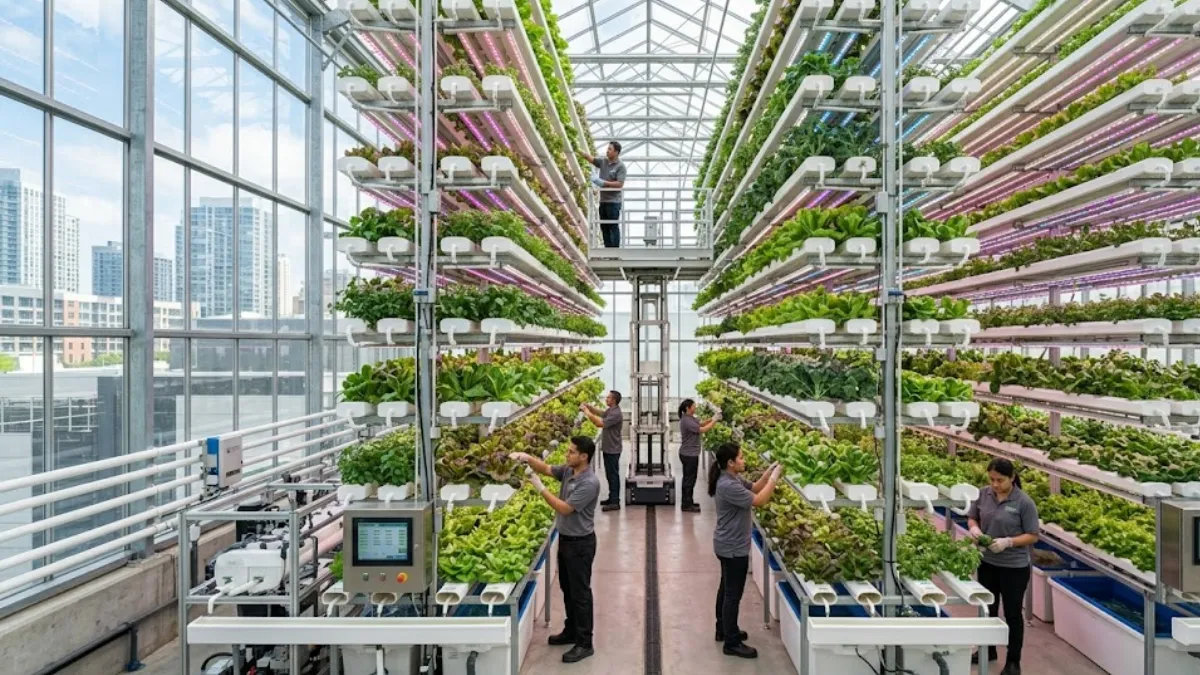Vertical Farming Technology: Farming Went Vertical. Literally.