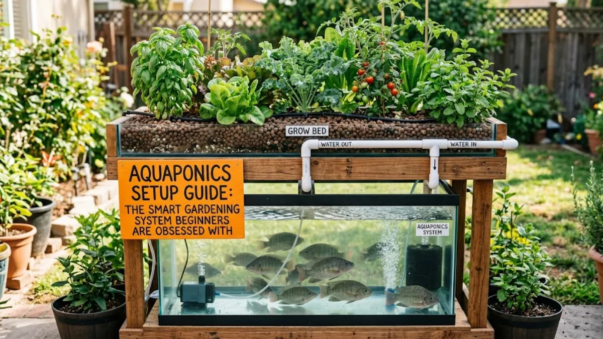 Aquaponics Setup Guide: The Smart Gardening System Beginners Are Obsessed With