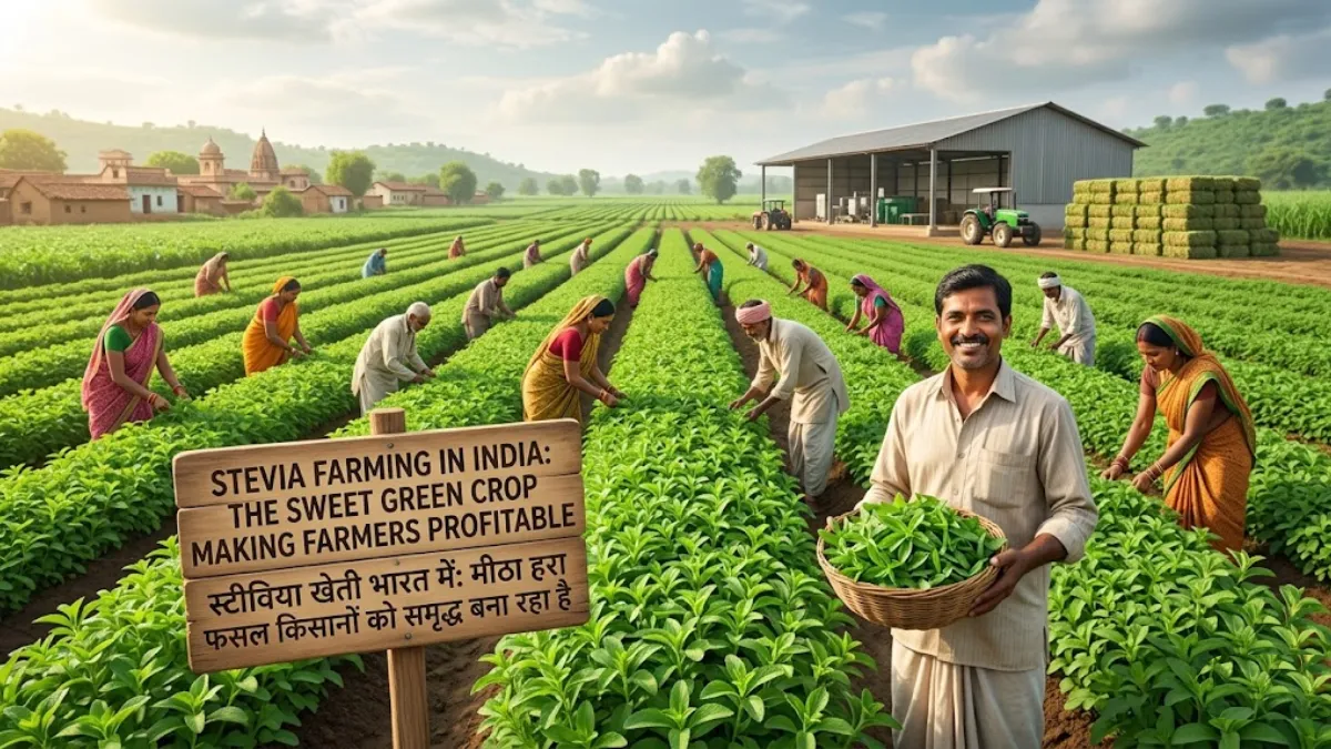 Stevia Farming in India: The Sweet Green Crop Making Farmers Profitable