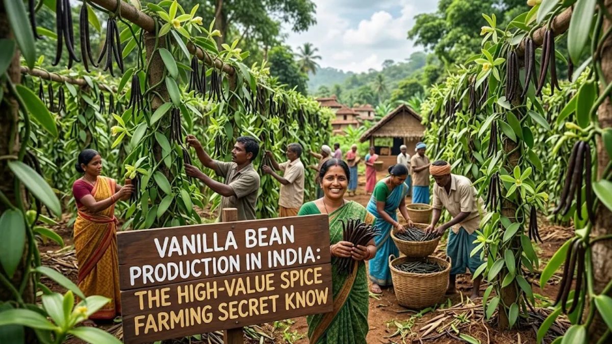 Vanilla Bean Production in India: The High-Value Spice Farming Secret Few 