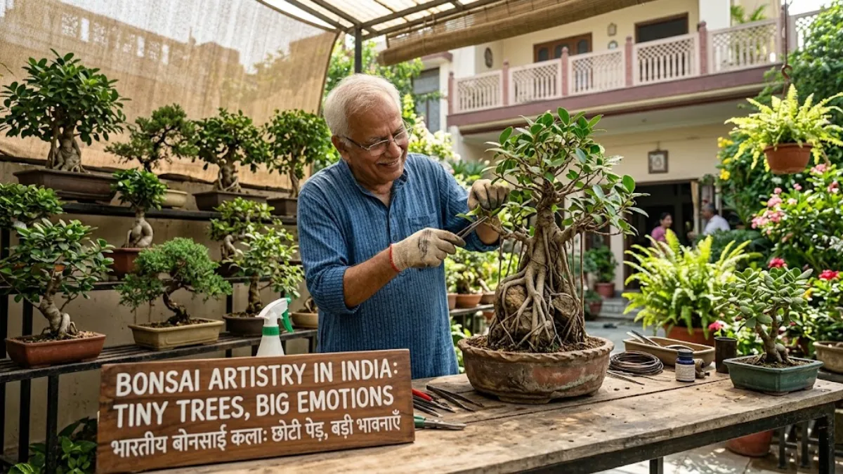 Bonsai Artistry in India: Tiny Trees, Big Emotions