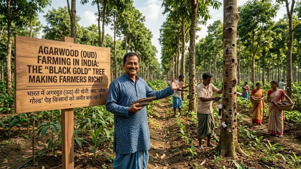 Agarwood (Oud) Farming in India: The “Black Gold” Tree Making Farmers Rich?