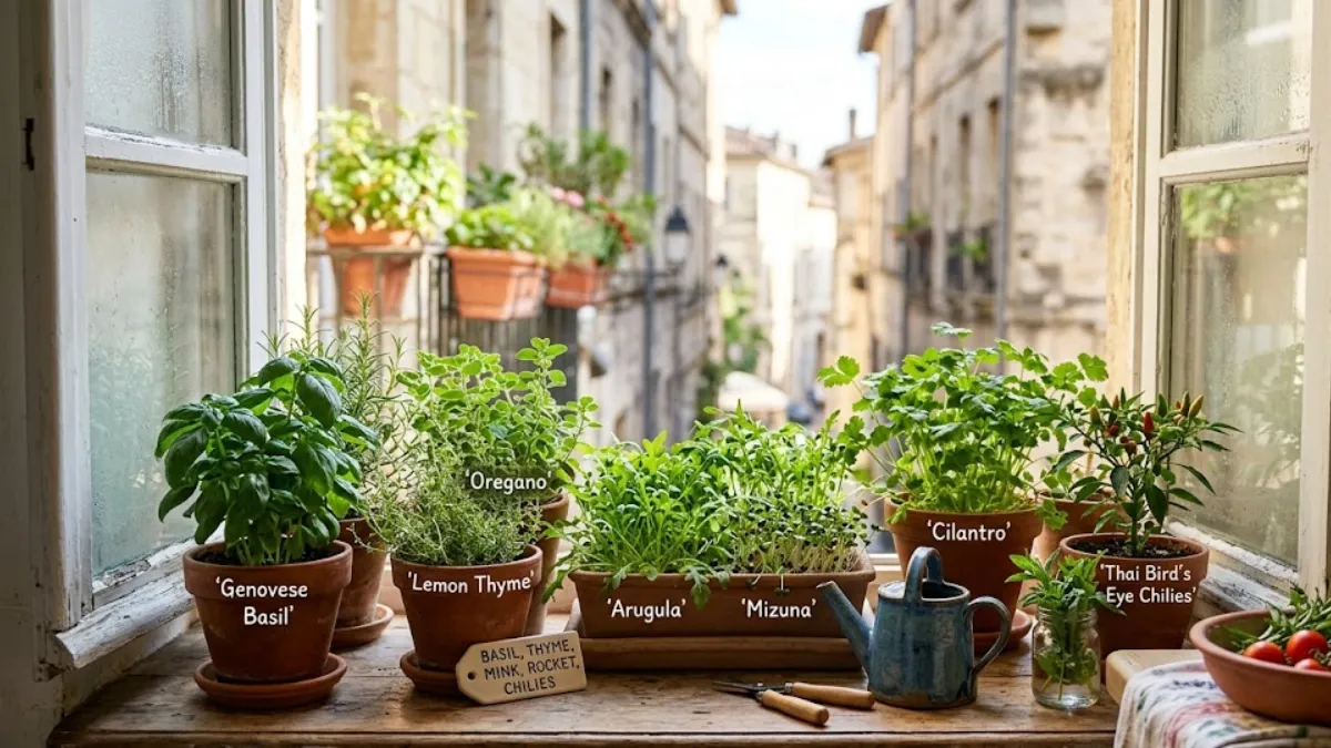Edible Windowsill Gardens: Tiny Space, Fresh Food, Big Joy