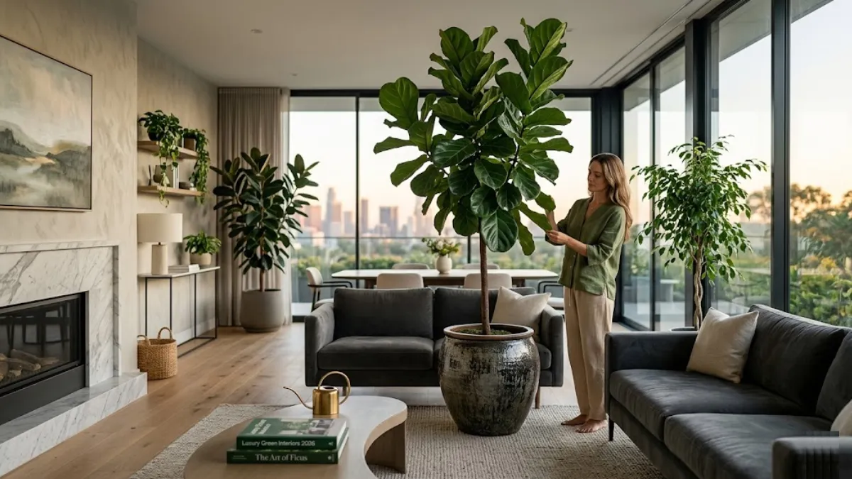 Year of the Ficus: Why Luxury Indoor Trees Are Taking Over Homes in 2026