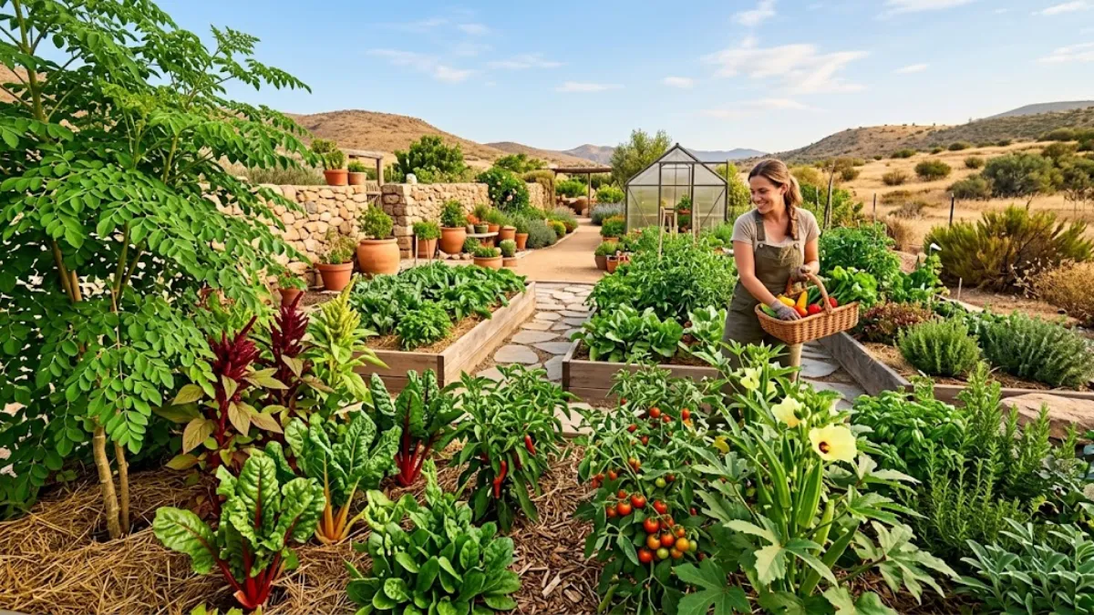 Climate-Resilient Edible Gardens That Thrive in Heat & Drought