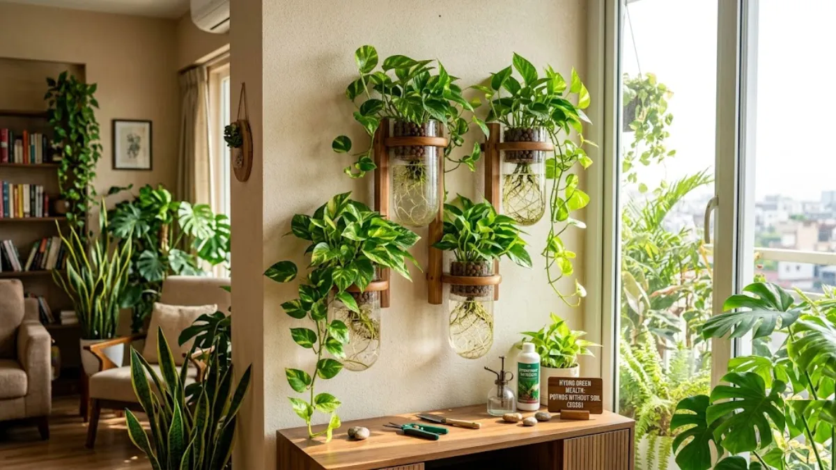Hydroponic Money Plants: Grow Green Wealth Without Soil