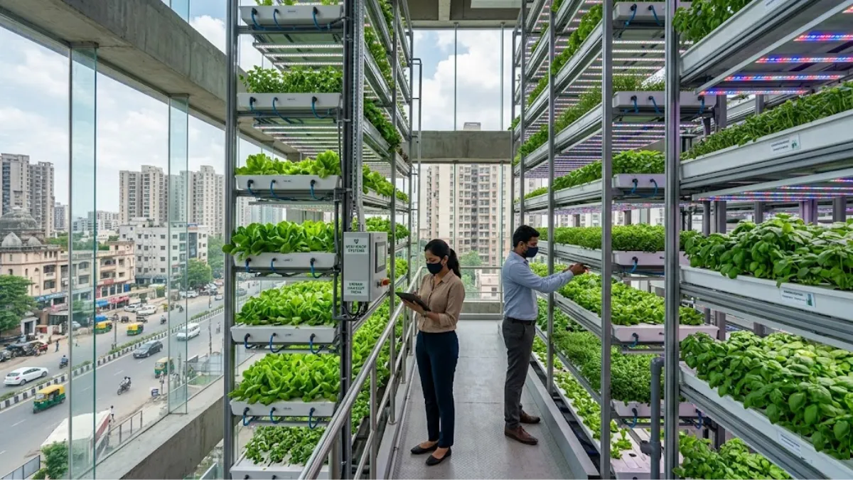Vertical Farming Technology: Future of Urban Agriculture in India