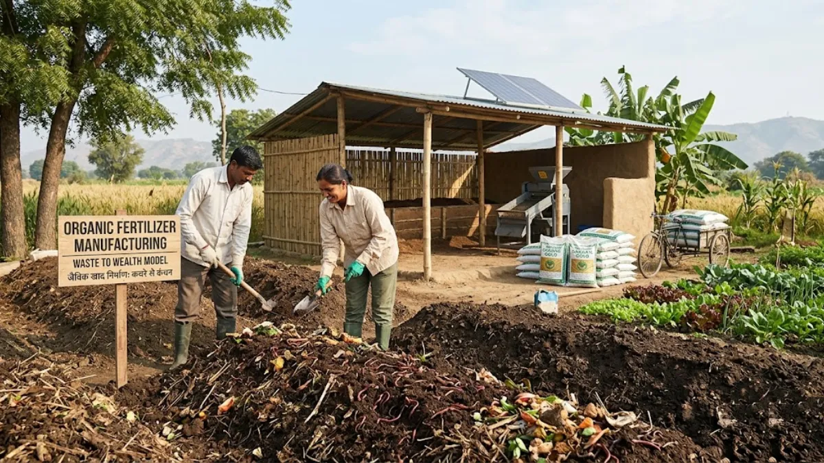 Organic Fertilizer Manufacturing Business: Waste to Wealth Model