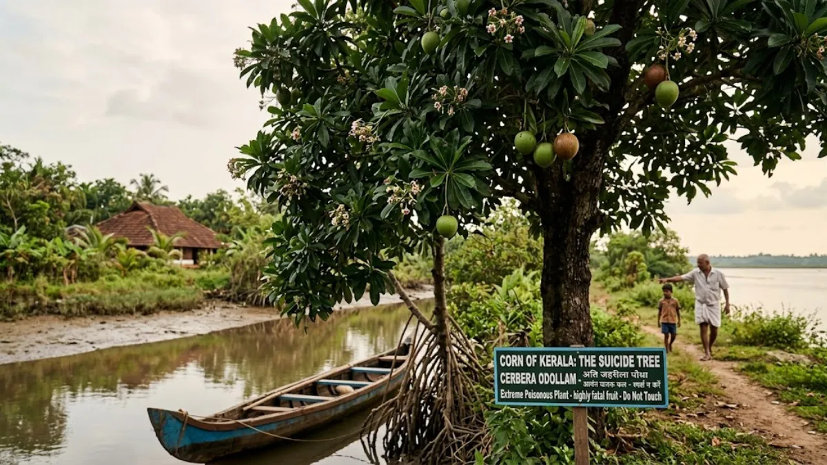 The Suicide Tree" (Cerbera Odollam): The Most Dangerous Plant in India
