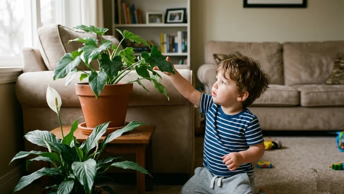 The Hidden Danger in Your Living Room: Why Peace Lilies & Philodendrons Can Harm Kids